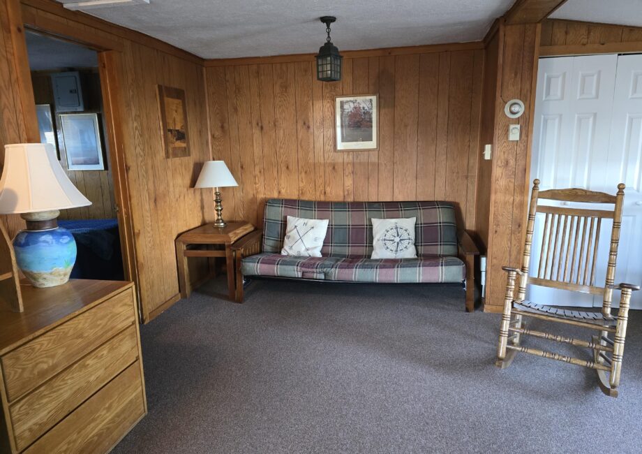 Relaxing Lake Huron resort in East Tawas, Michigan, offering stunning beachside scenery.